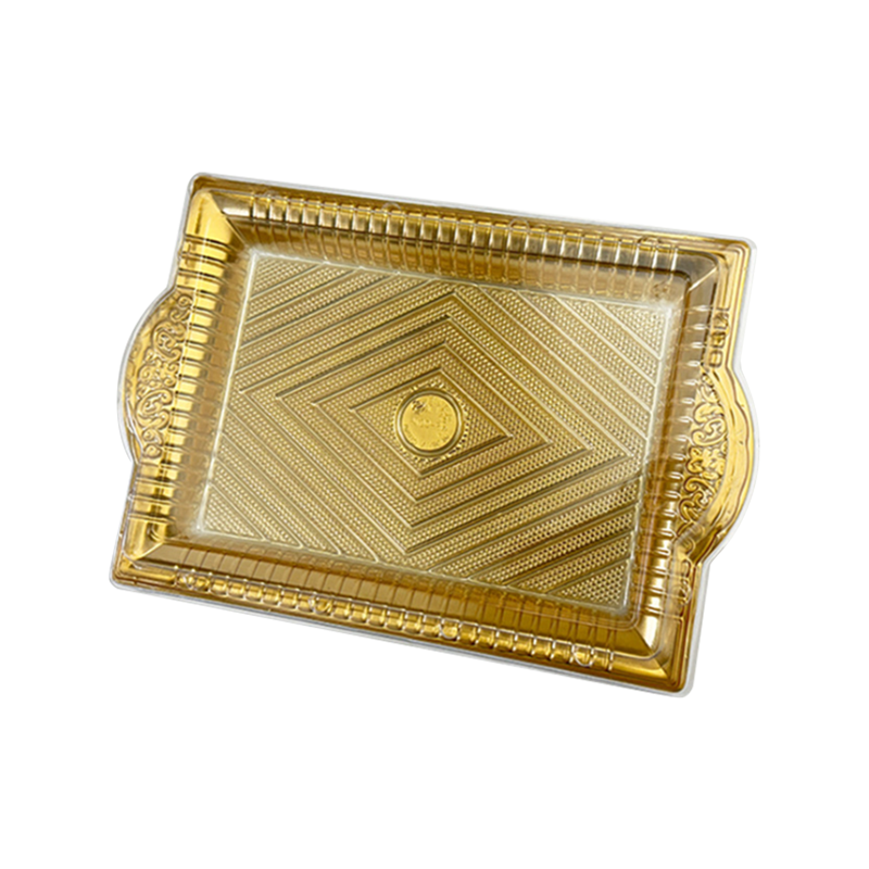 Disposable Transparent makapal na pastry tray