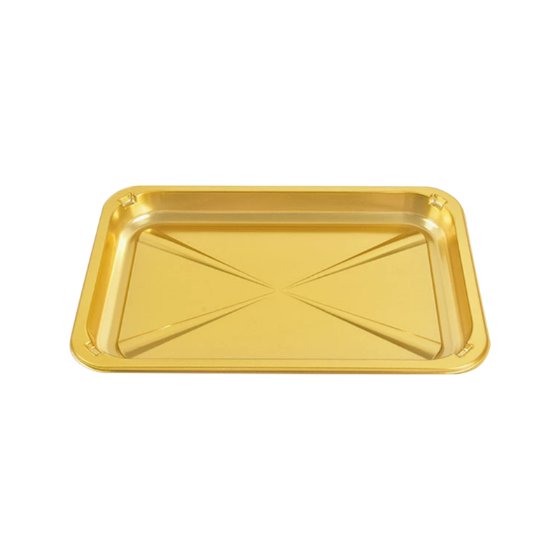 Disposable frozen na tray ng packaging ng pagkain